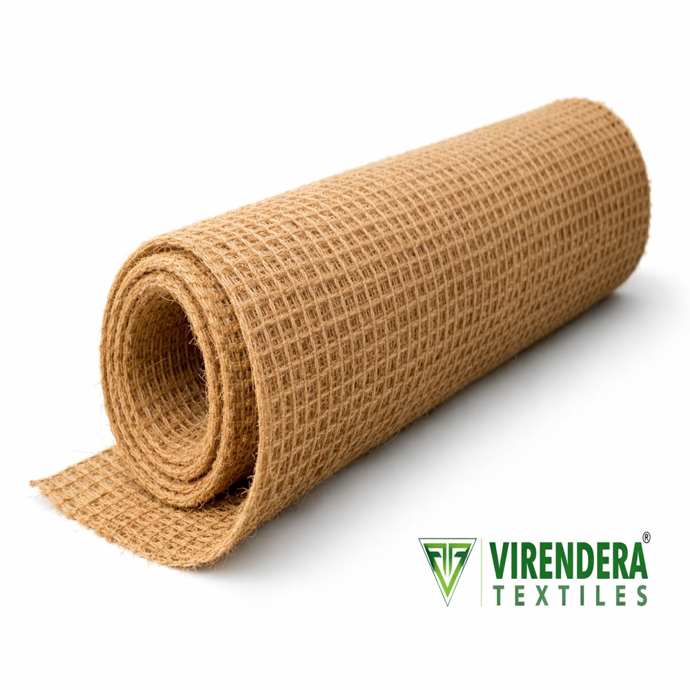 Coir Mat - Coir Material With Double-sided Pp Net, Thickness 4-10mm | Erosion Control, High Permeability, Non-woven Style