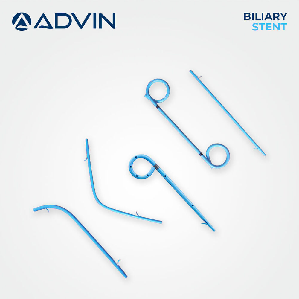 Biliary Stent - Color: Blue