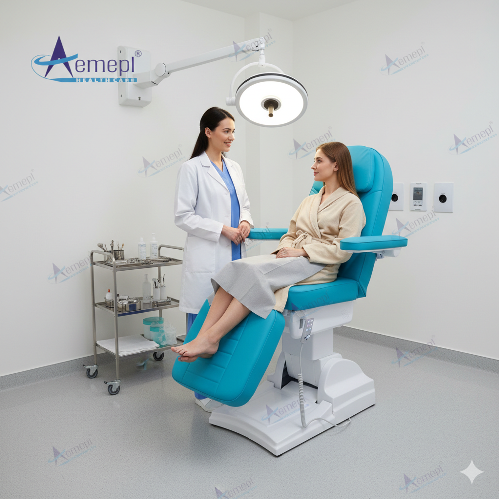 Derma examination chair