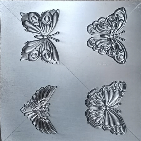 Butterfly Silver Die