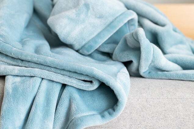 Fleece Blanket - Color: Blue
