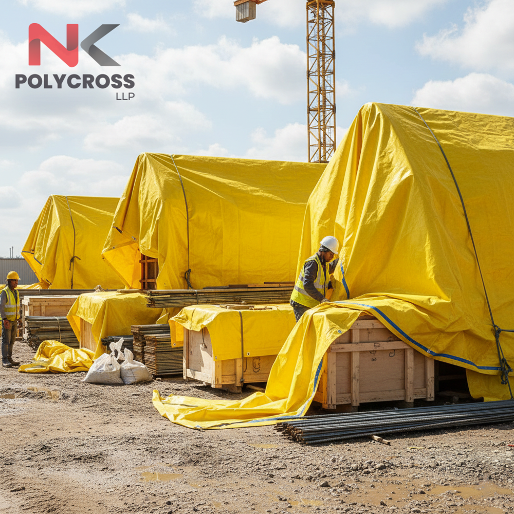 Outdoor Construction Sheet - Color: Blue