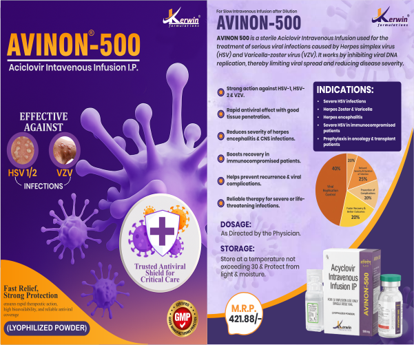 Aciclovir Intravenous Infusion I.P.