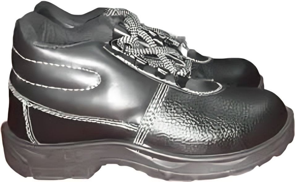 Synthetic Leather Splendid Industrial Safety Shoes