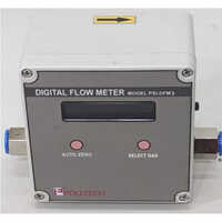 Psi-dfm3 Digital Flow Meter - Abs Plastic, 175x90x42mm, 0.1-25 L/min | Auto Power-off, Overload Alarm, Backlit Lcd