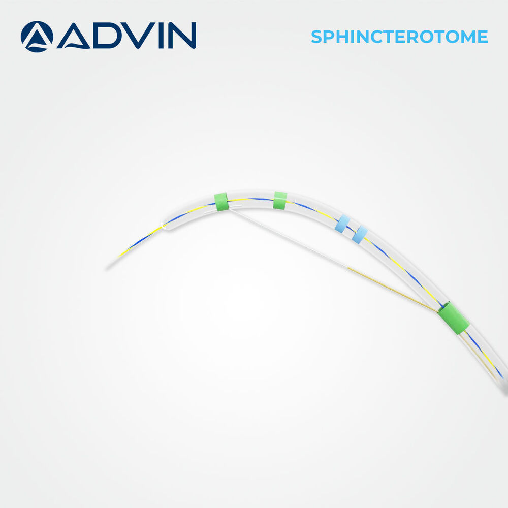 Endoscopy Short Nose Sphincterotome Catheter - Triple Lumen - 25 mm
