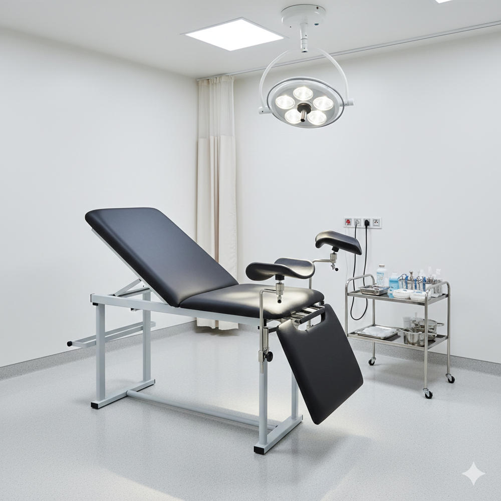 Gynecology Chair Cum Table