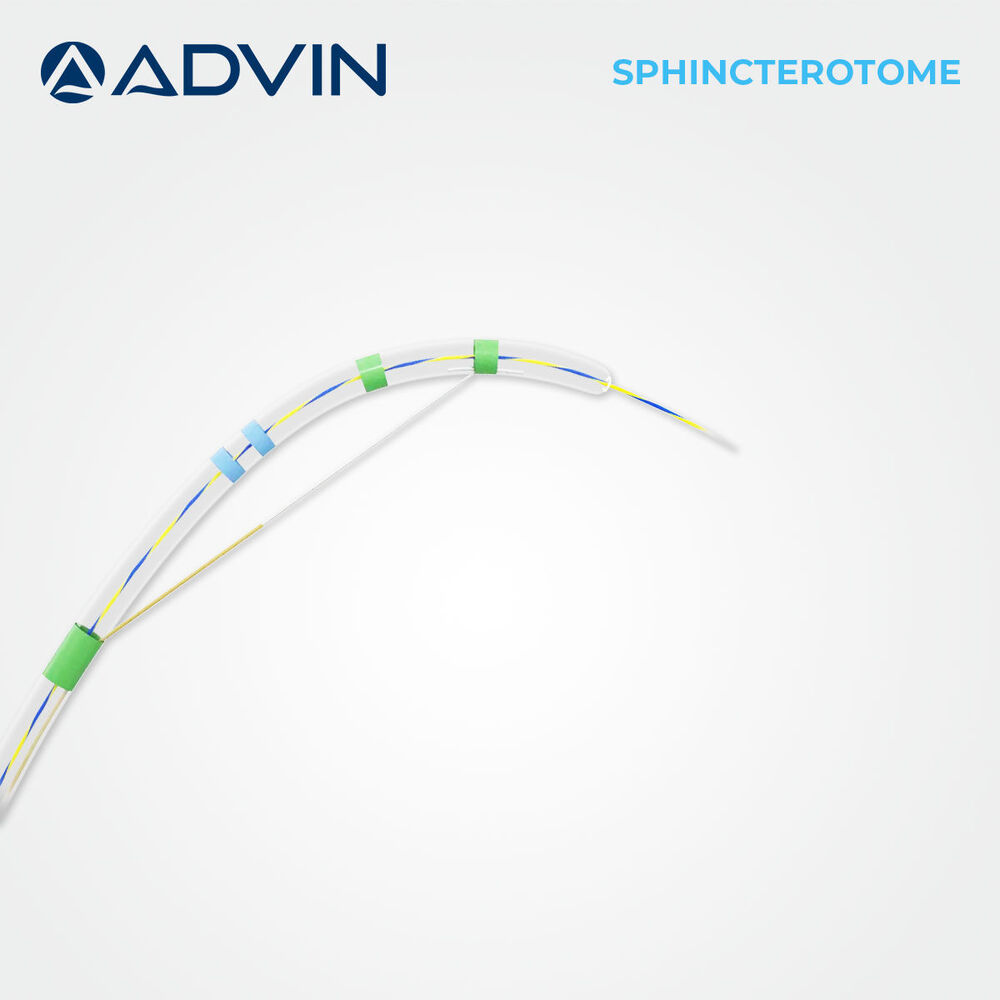 Endoscopic Sphincterotome Short Nose - Double Lumen - 20 mm