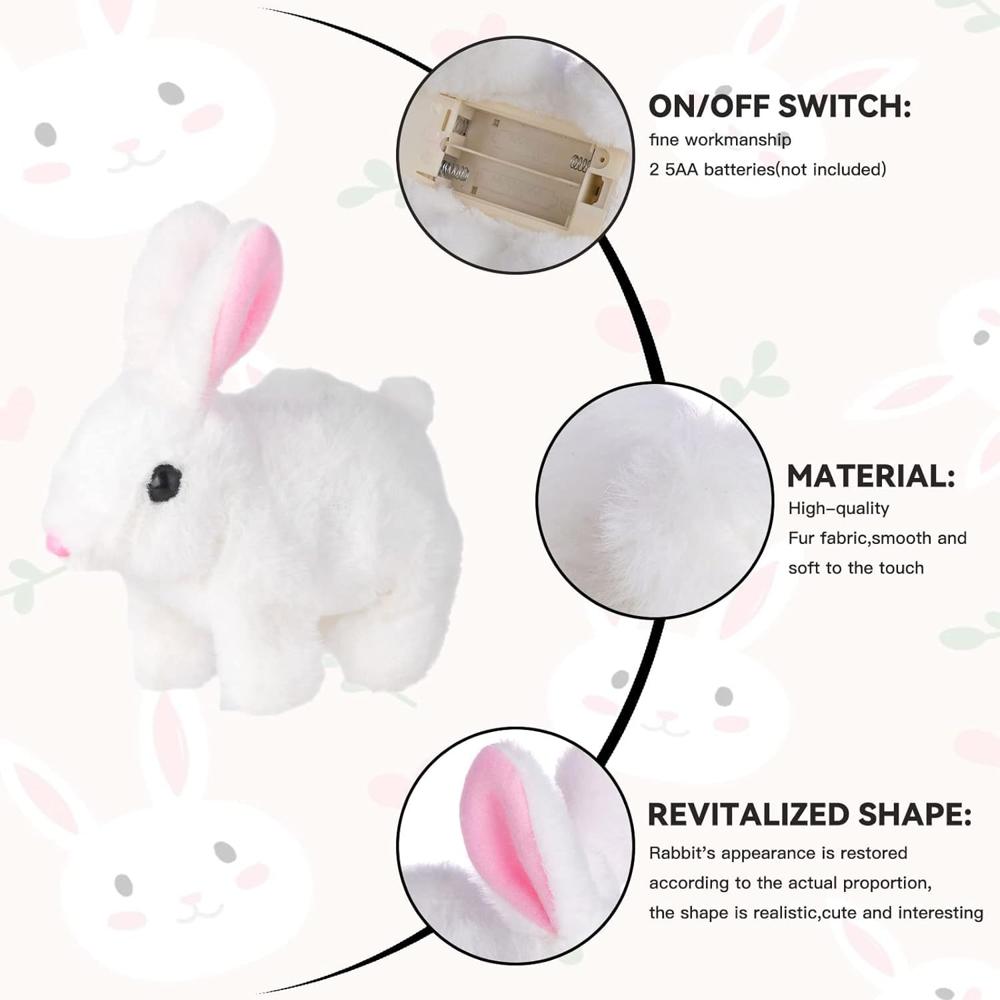 Walking And Talking Rabbit - Age Group: 1 To 5 Years