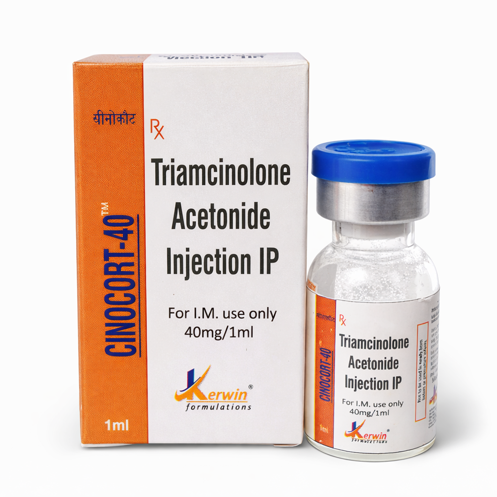 Triamcinolone Acetonide Injection I.p. 40 Mg - Physical Form: Liquid