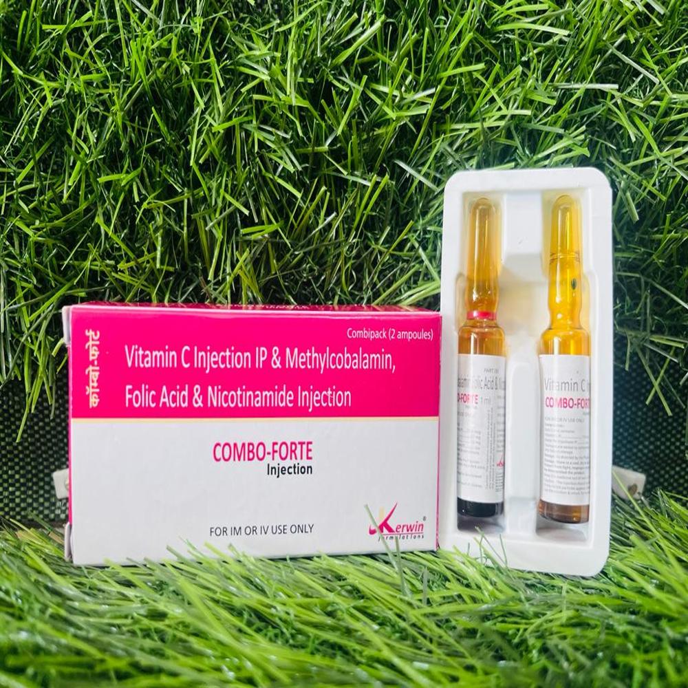 Vitamin C Injection I.P. & Methylcobalamin, Folic Acid & Nicotinamide Injection