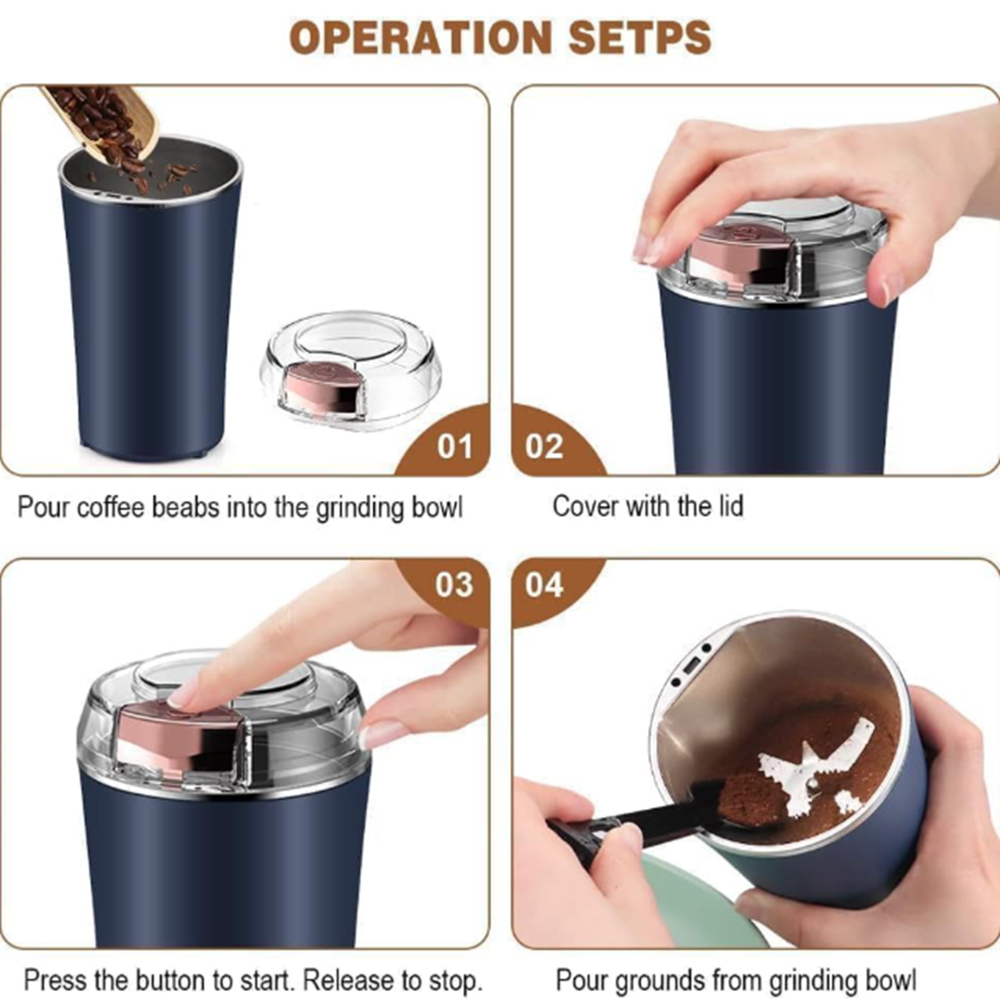 Automatic Coffee Grinder - Color: Mix
