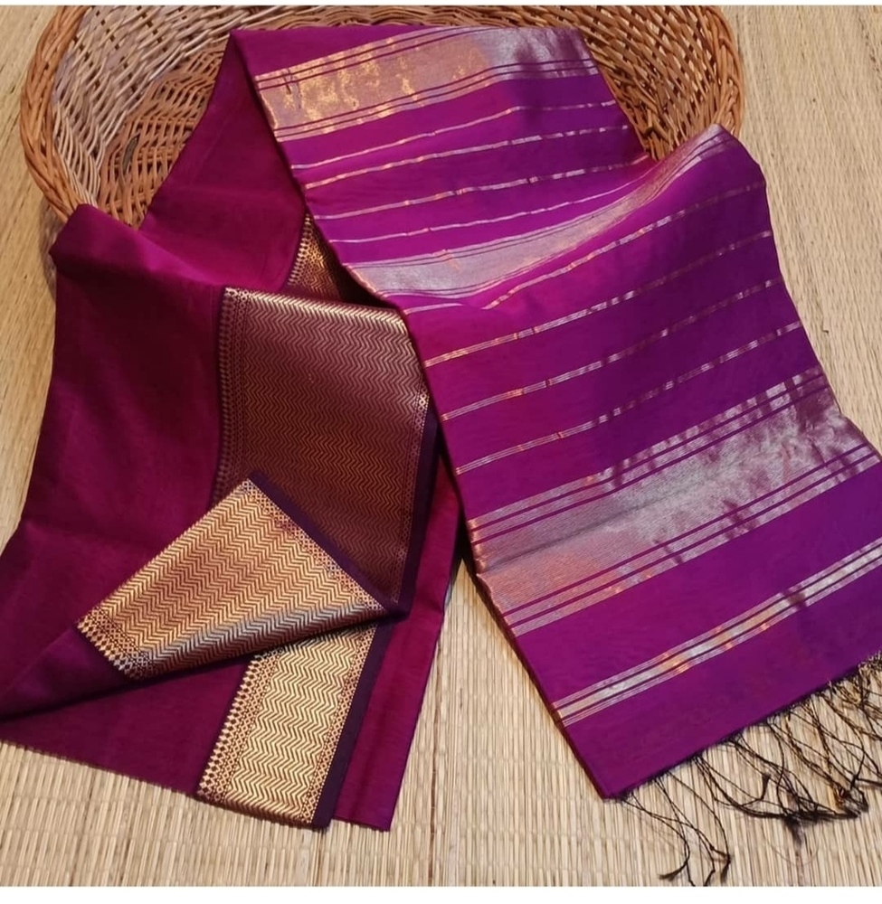 Maheshwari Silk Cotton Saree