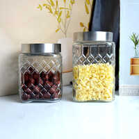 Airtight Food Storage Containers For Kitchen Nut Snack Storage Jar With Lid
