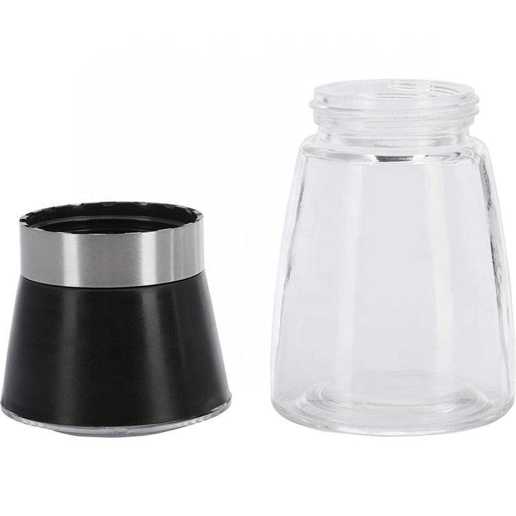 Sealable Bulk Glass Spice Jars Pepper Grinder