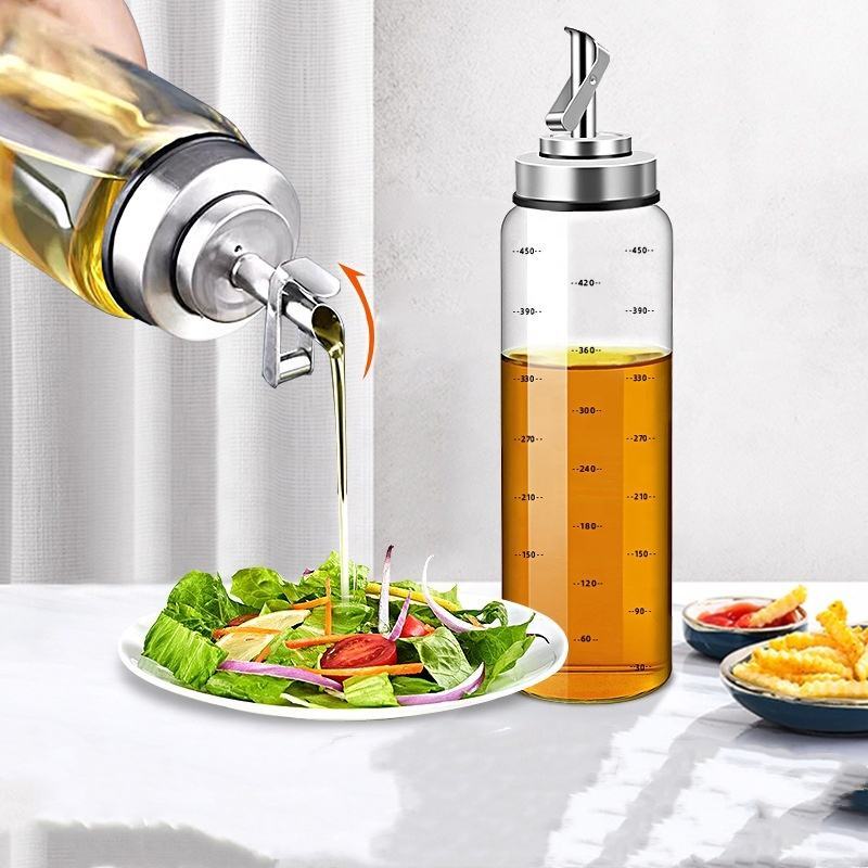 Glass Oil Spice Shaker Dispenser