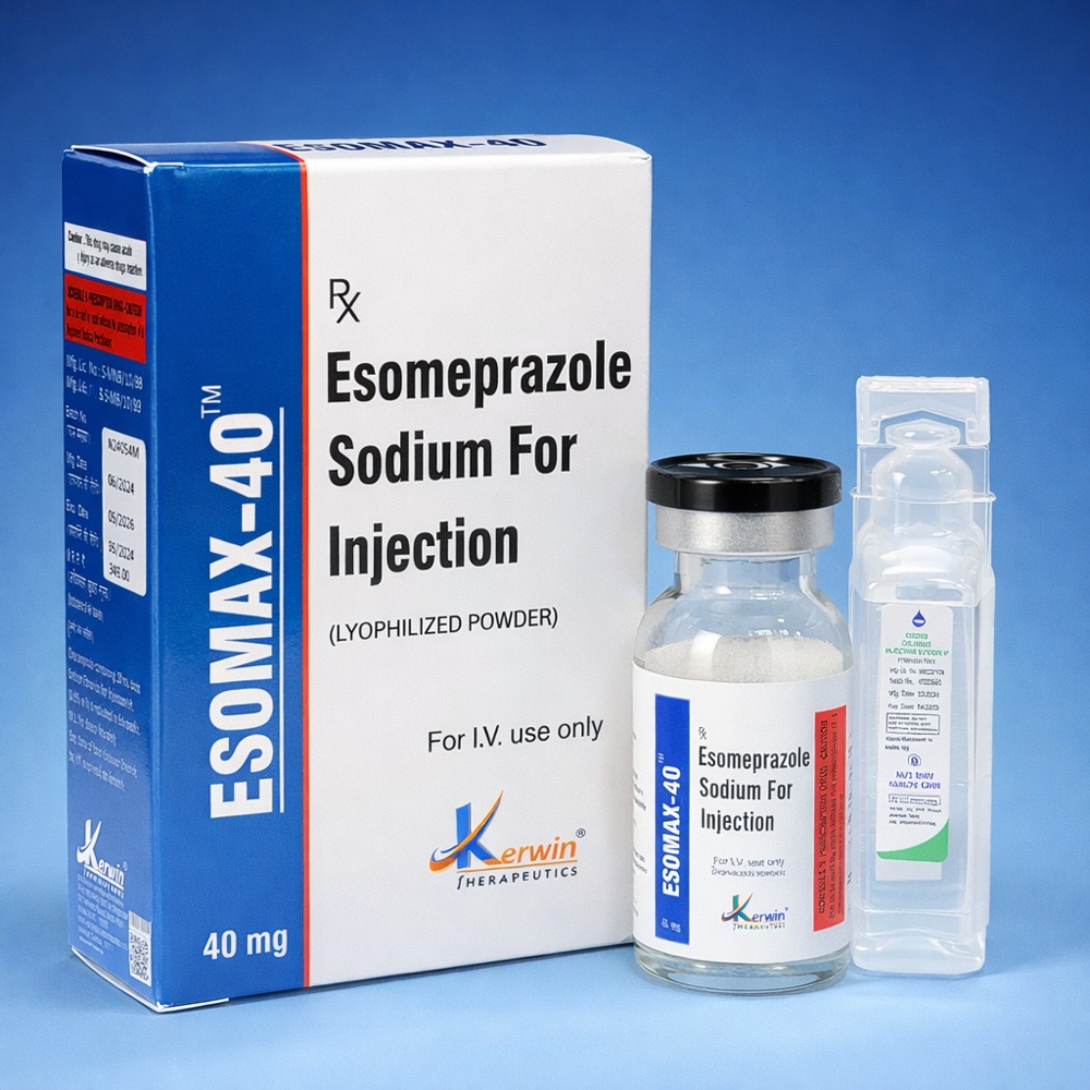 Esomeprazole Sodium Injection I.p. 40 Mg - Physical Form: Powder