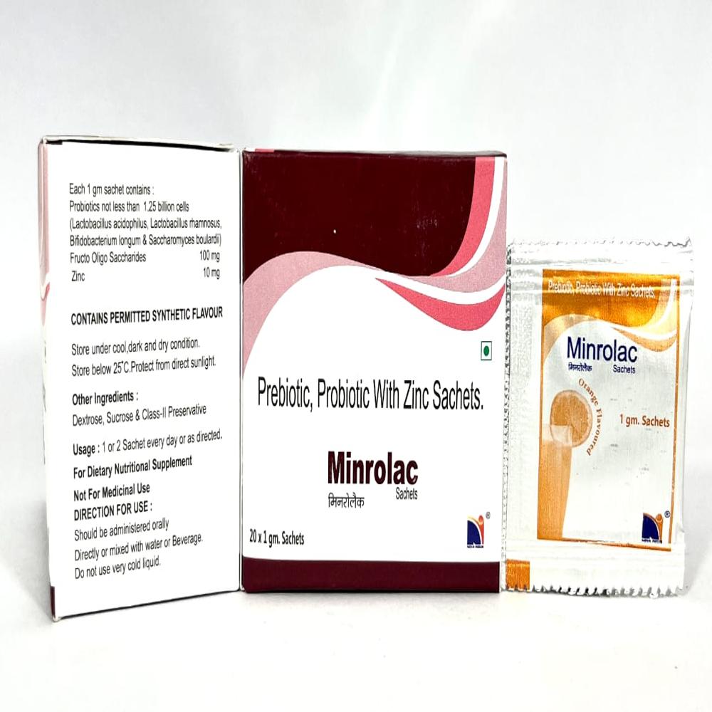 Minrolac Sachets - Drug Type: General Medicines