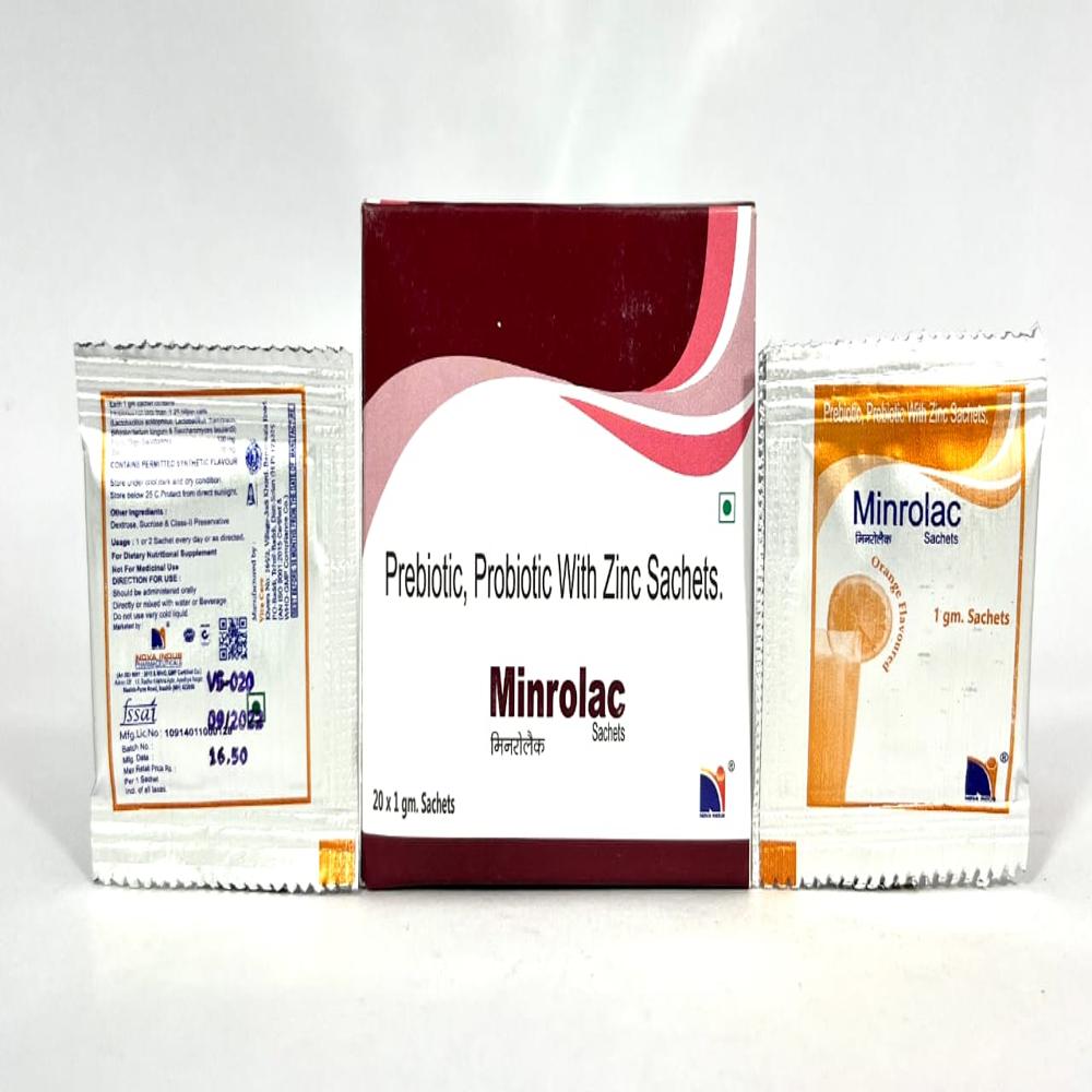 Minrolac Sachets - Drug Type: General Medicines