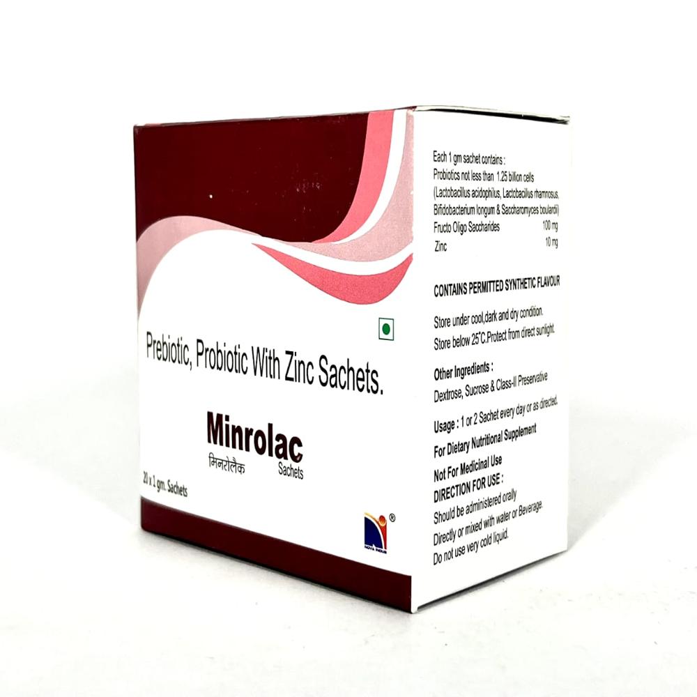 Minrolac Sachets - Drug Type: General Medicines