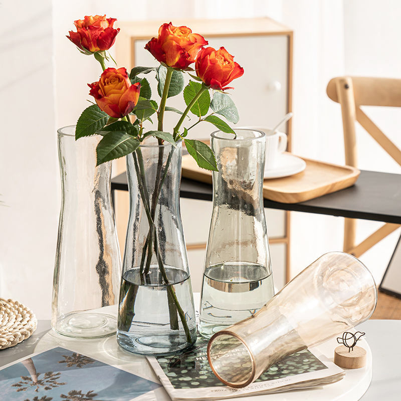 Modern Creative Golden Glass Vase