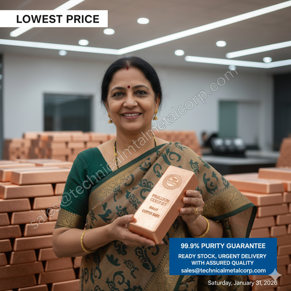 Copper 1 Kg Bar - Diameter: 7 Millimeter (Mm)