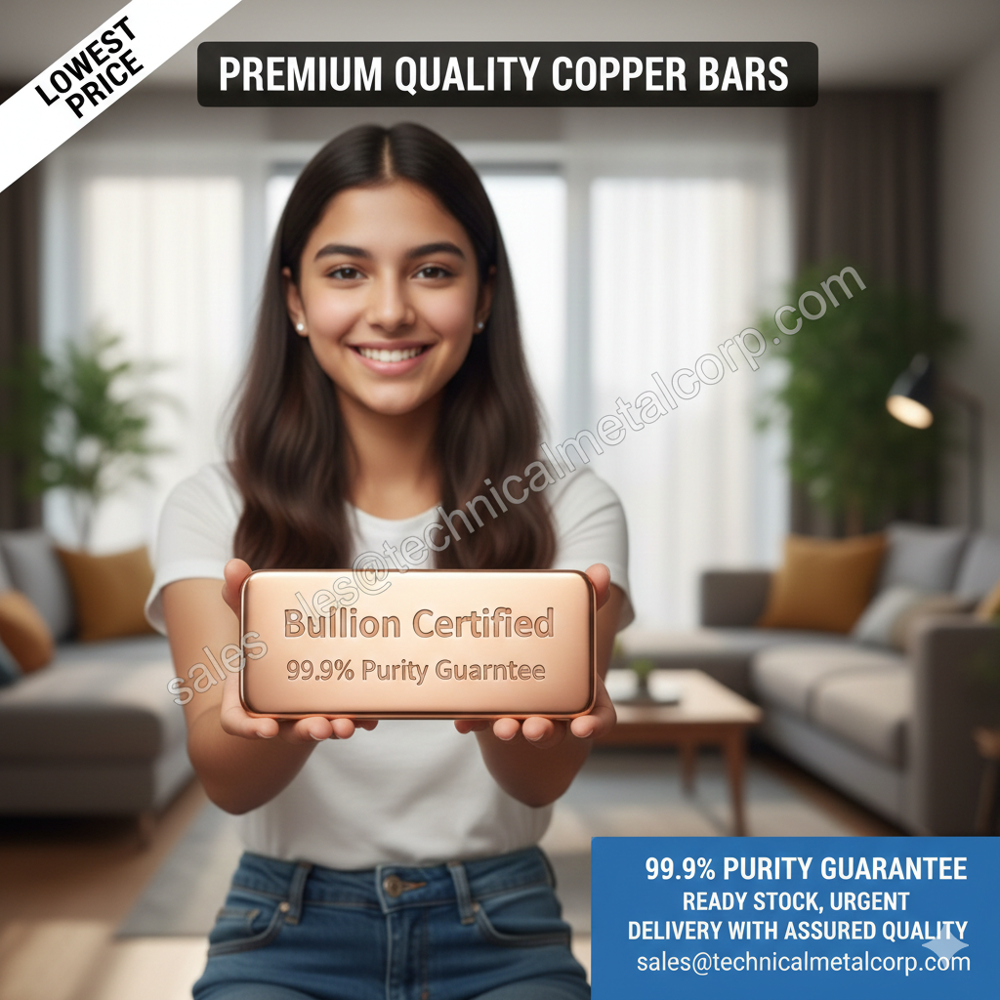 Copper 1 Kg Bar - Diameter: 7 Millimeter (Mm)
