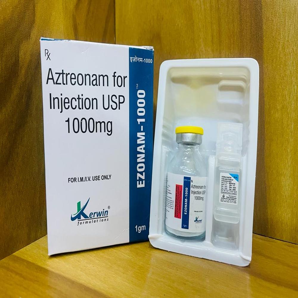 Aztreonam for Injection USP 1000 mg