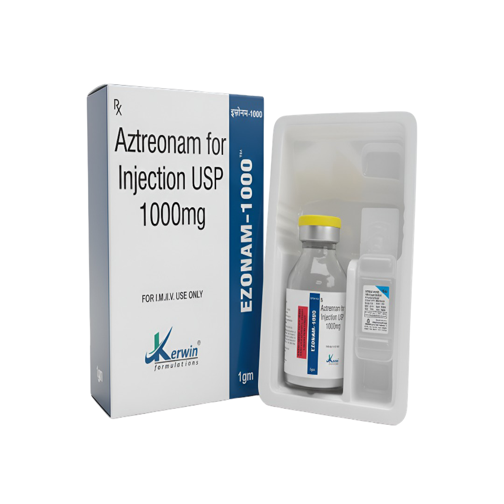 Aztreonam for Injection USP 1000 mg