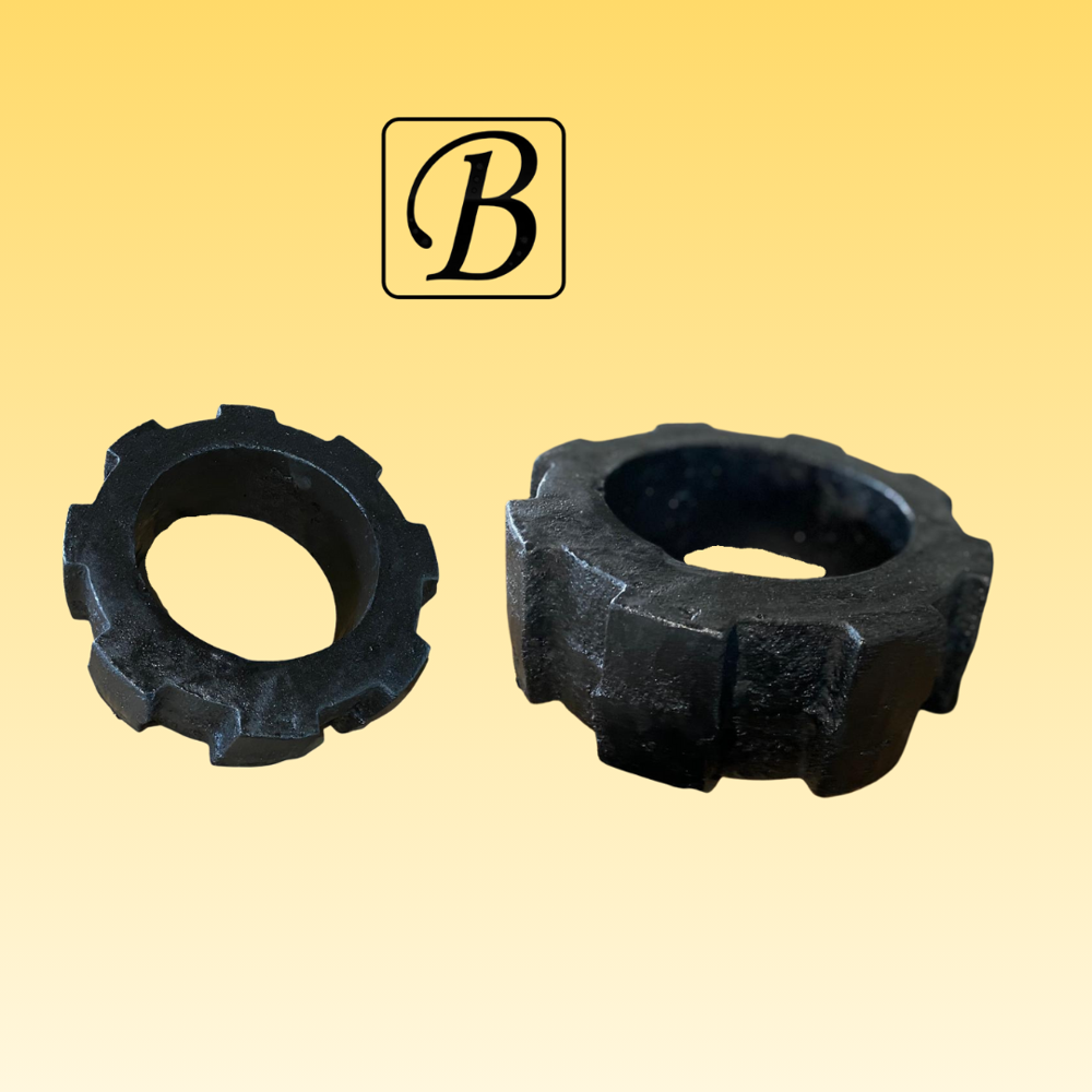 Casting Hammer Rings - Color: Red & Black