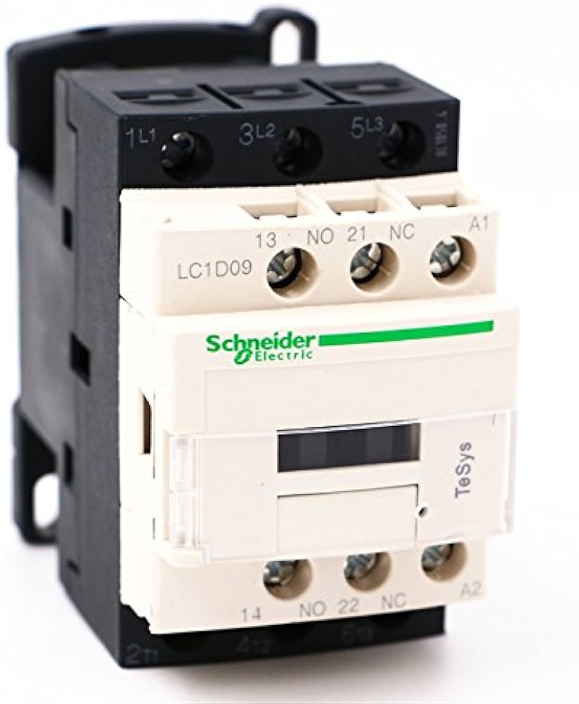 Lc1d09 | Contactor - Rated Current: 9 Ampere (Amp)