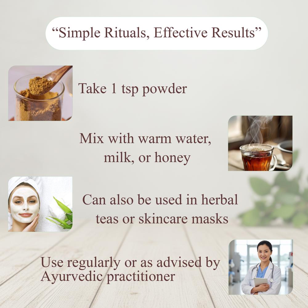 Lebrostone Dhawai Flowers Powder | Herbal Powder for Skin Health, Relaxation, Detoxification & Vitality | 200g