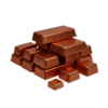 Copper Biscuit Bar - Diameter: 7*5*9 Millimeter (mm)