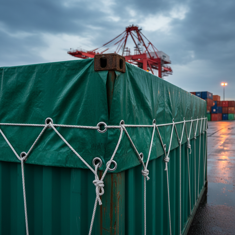 Container Cover - Color: Blue