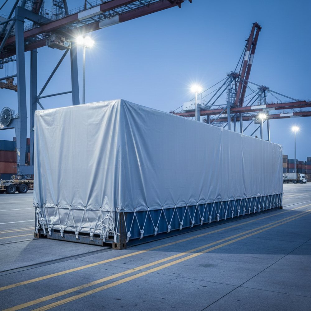 Container Cover - Color: Blue