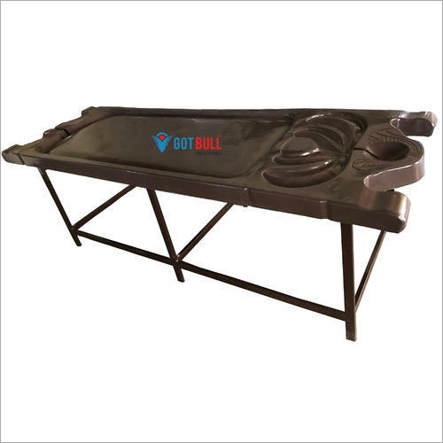 Frp Plastic Massage Table - Color: Brown