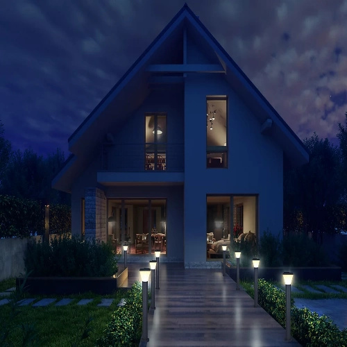 800018 Philips SLIDE Pedestal Grey B22