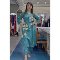 Ladies Printed Kurti - Color: Different Available