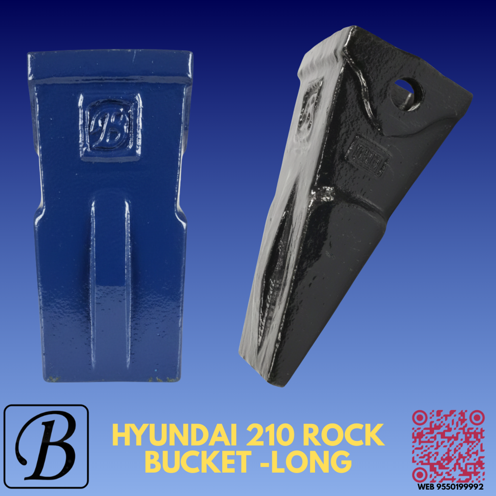 Hyundai 210 Rock Tooth Points