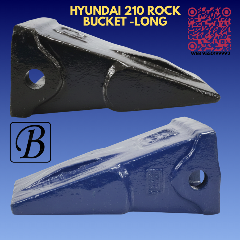 Hyundai 210 Rock Tooth Points