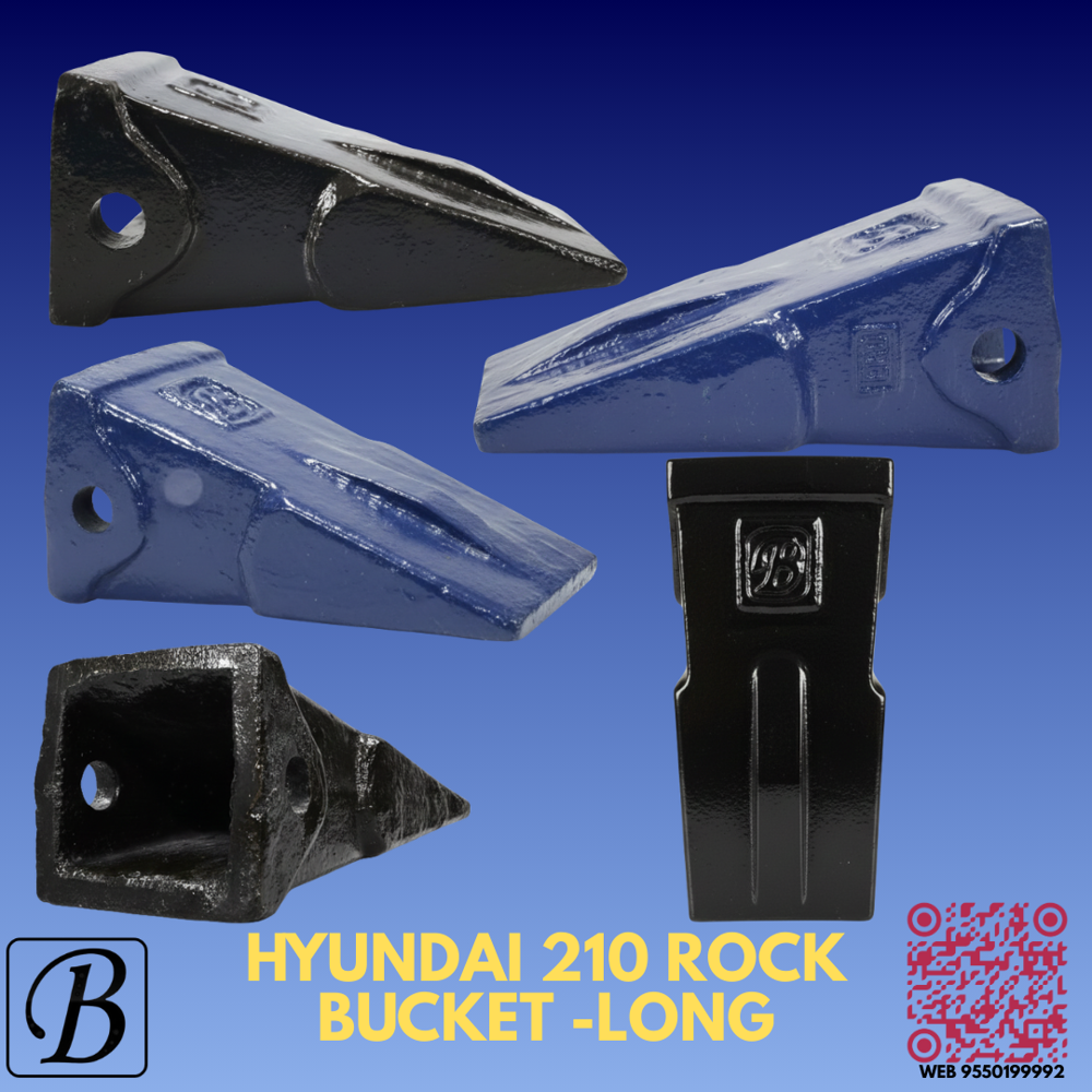 Hyundai 210 Rock Tooth Points