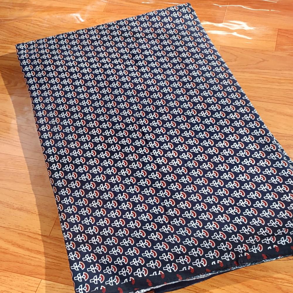 HAND BLOCK PRINTED COTTON  FABRIC
