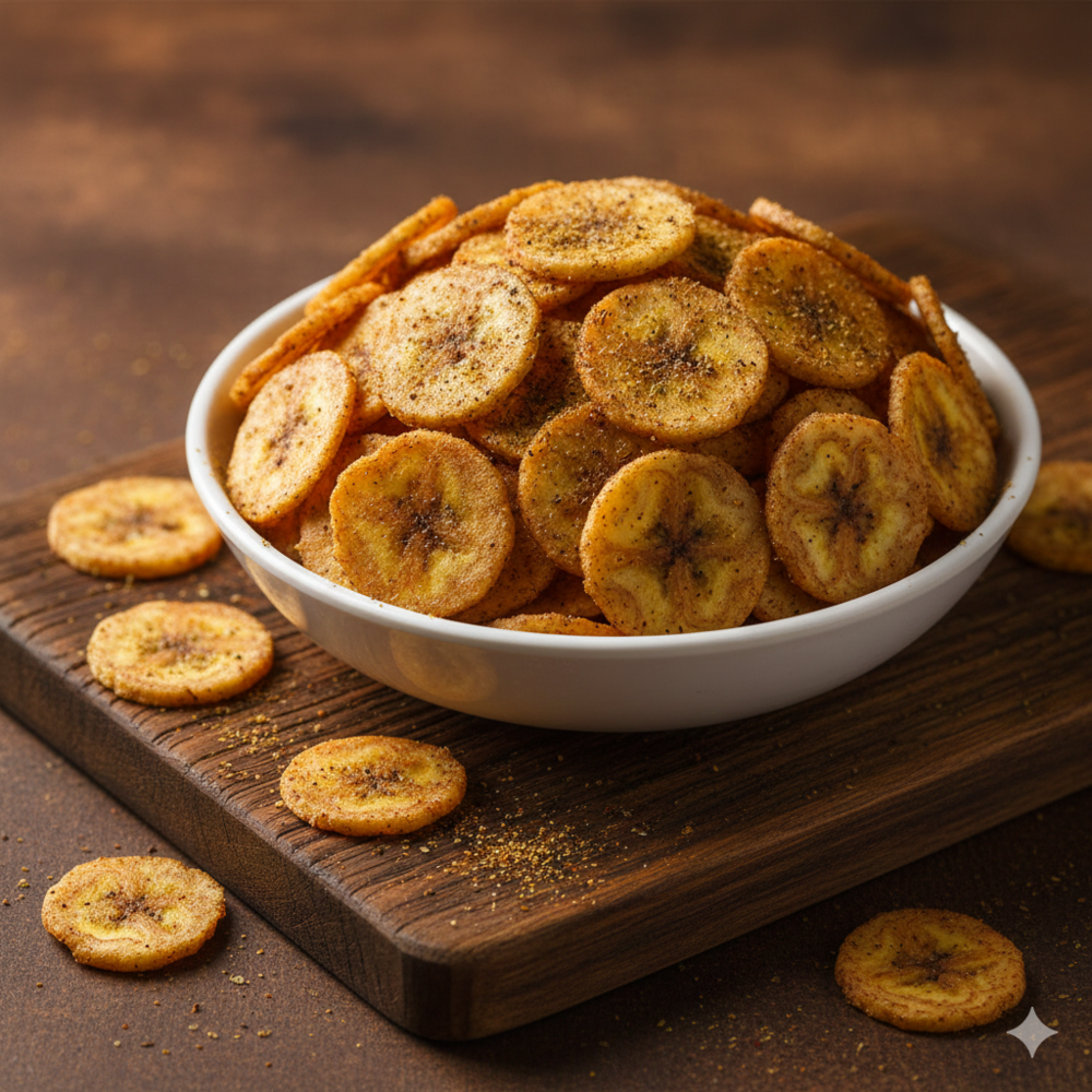 Banana Chips Chat Masala Flavour
