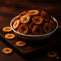 Banana Chips Chat Masala Flavour - Feature: Crispy