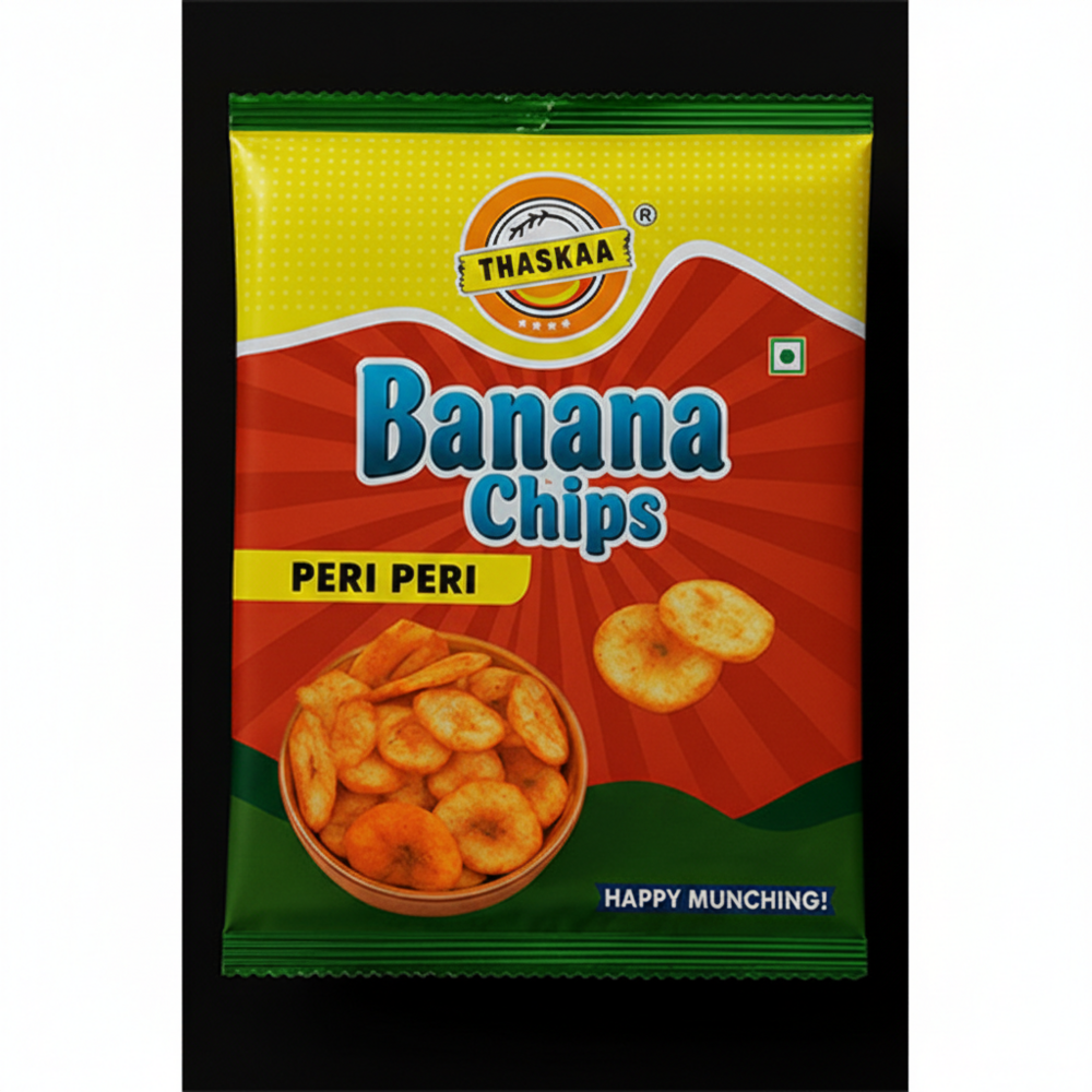 Thaskaa Peri Peri Banana Chips
