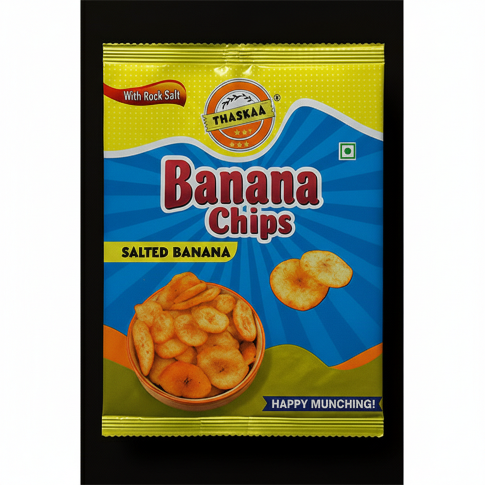 Thaskaa Salted Banana Chips