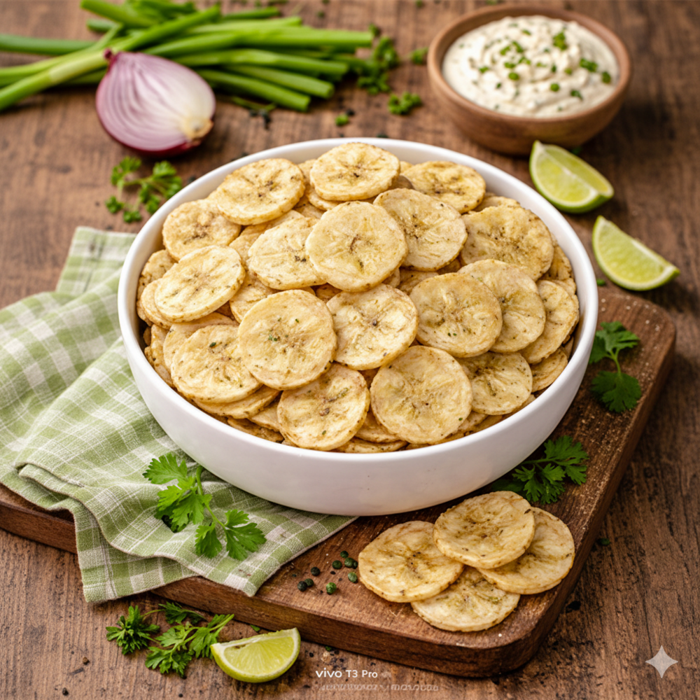 Banana Chips Cream Onion Flavour