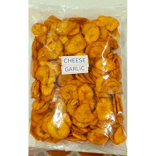 Banana Chips Cheese Garlic Flavour