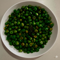 Matar (green Peas) Masala Namkeen - Carbohydrate: 63 G Per 100 G (approx.) Grams (g)