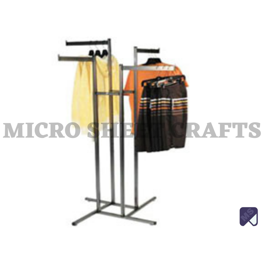 Four Way Garment Display Stand